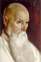 Porträt von Nikolaj Roerich (1944)