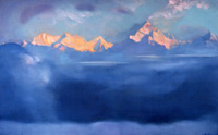 Kanchenjunga morgens (1952)