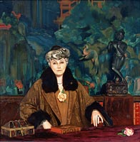 Porträt von Helena Roerich (1937)