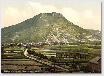 Вид на гору Ландскроне (открытка 1900 года).
