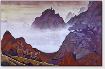 Картина Н.К.Рериха "Конфуций Справедливый".