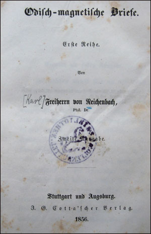 Odisch-magnetische Briefe, Zweite Ausgabe, 1956.