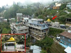 View From Sakyaguru Monastery Ghoom